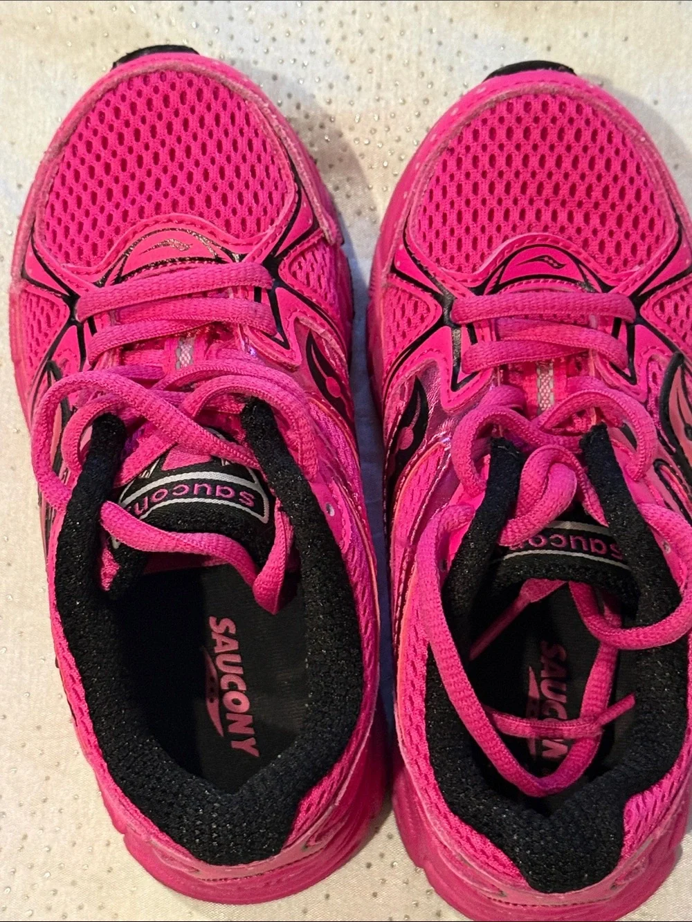 Saucony Kids' Pink Running Shoes - Lightweight Comfort size 11 M